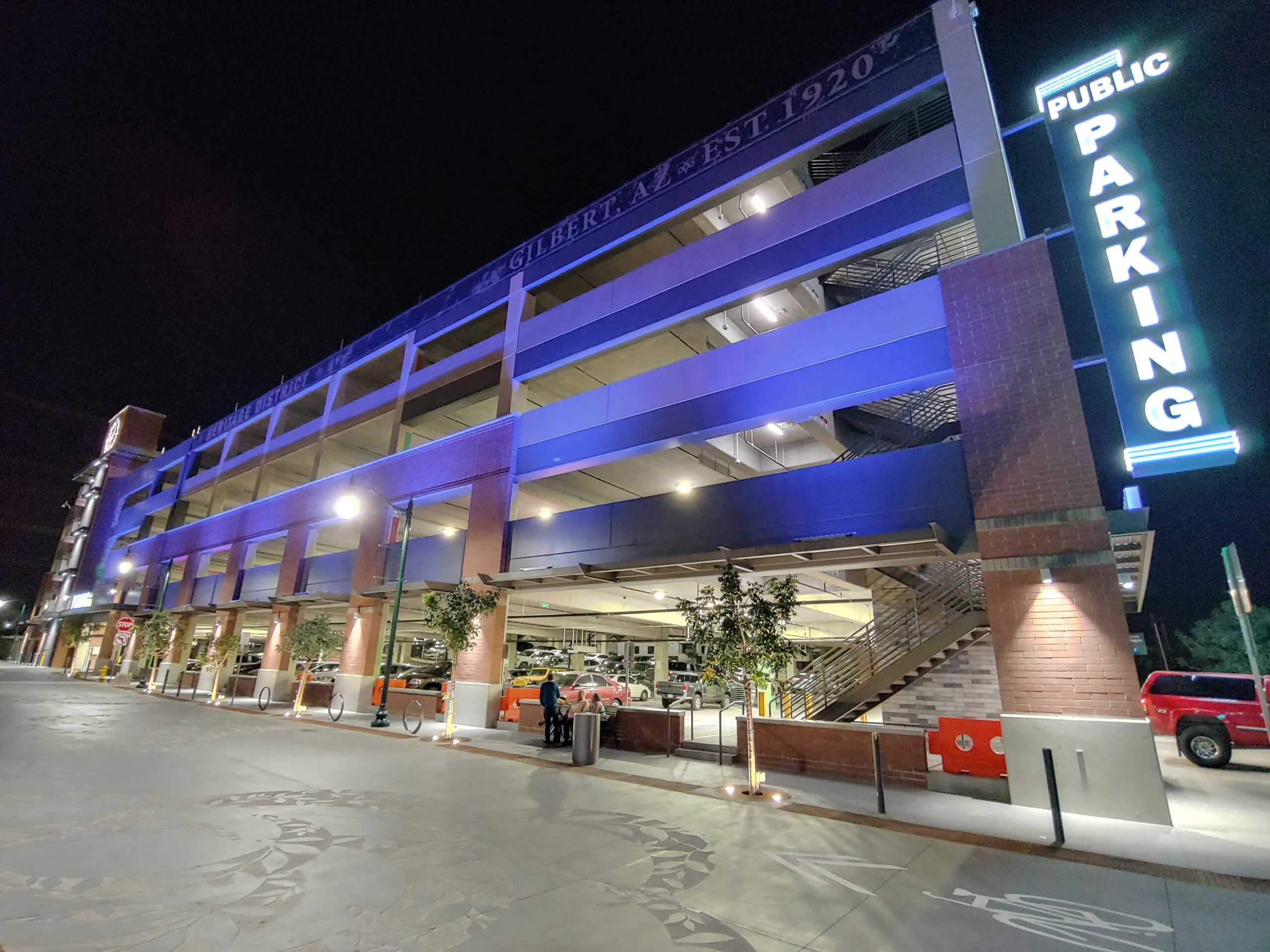 Town of Gilbert Heritage Parking Garage Dibble