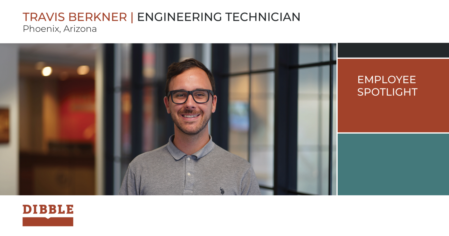 Travis Berkner, Engineering Technician Dibble