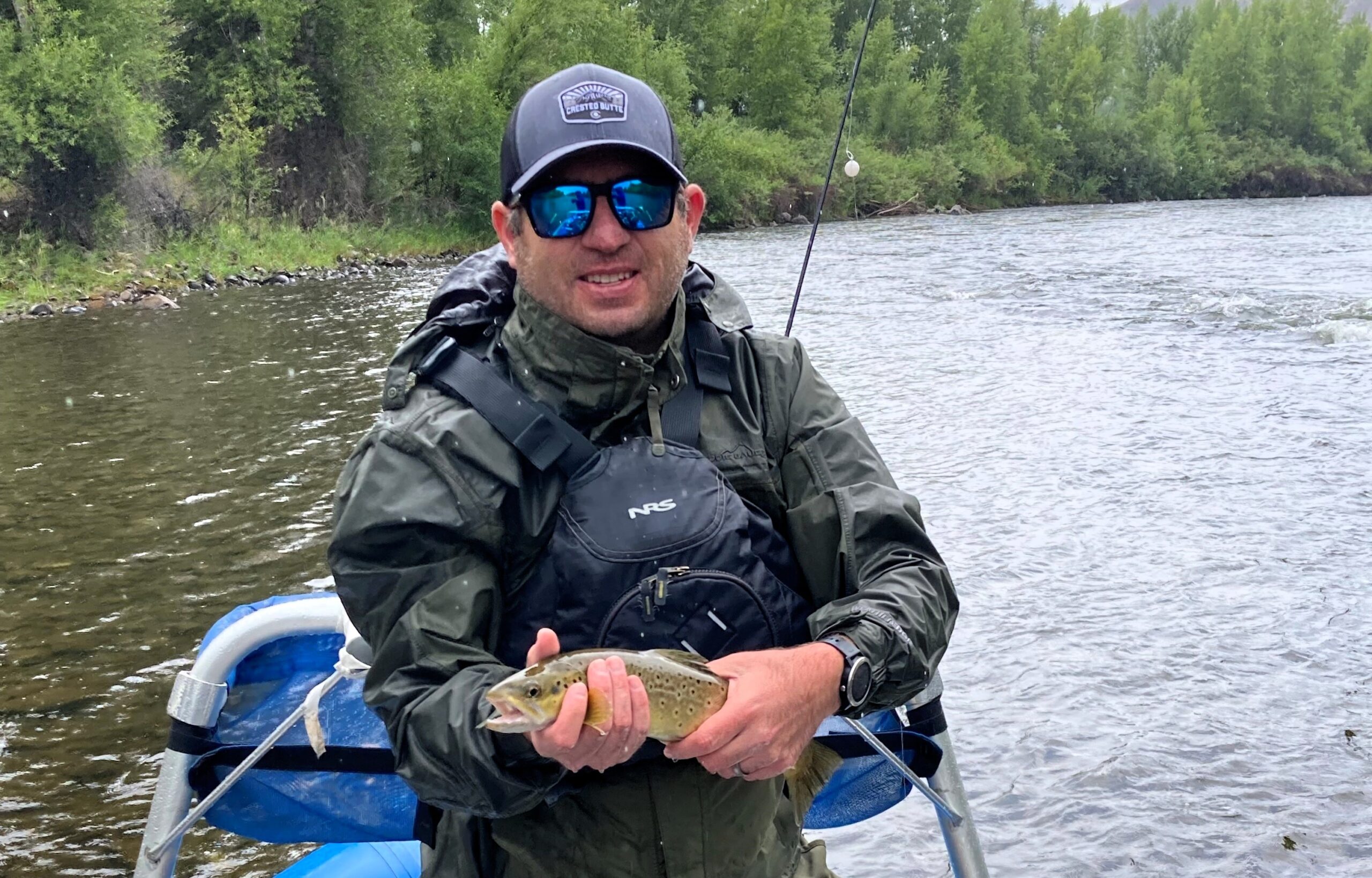 John Cessar, PE Airport Development Senior Project Manager and Fly Fisherman
