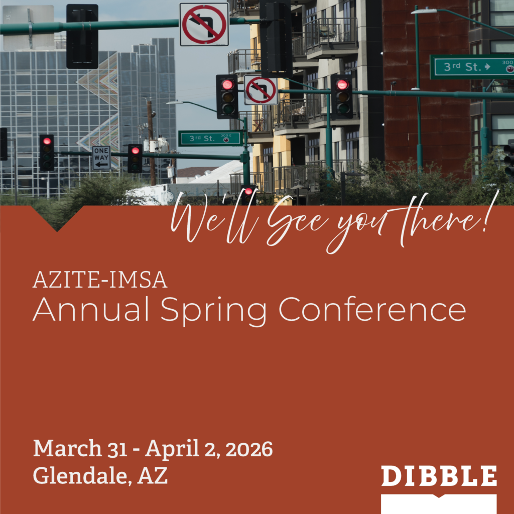 Dibble at ITE/IMSA Conference in Glendale, AZ - Dibble