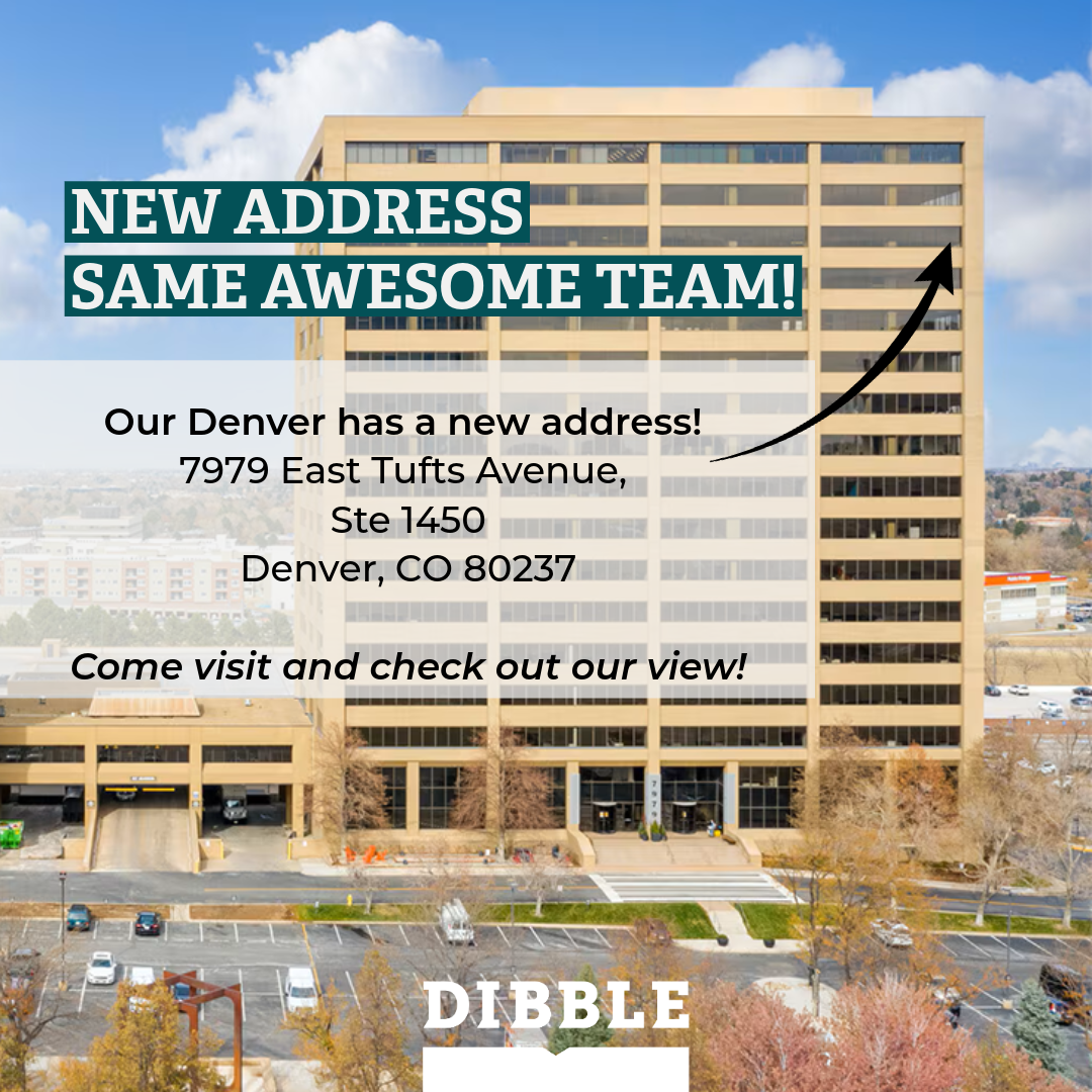 A New Chapter for Dibble in Denver - Dibble