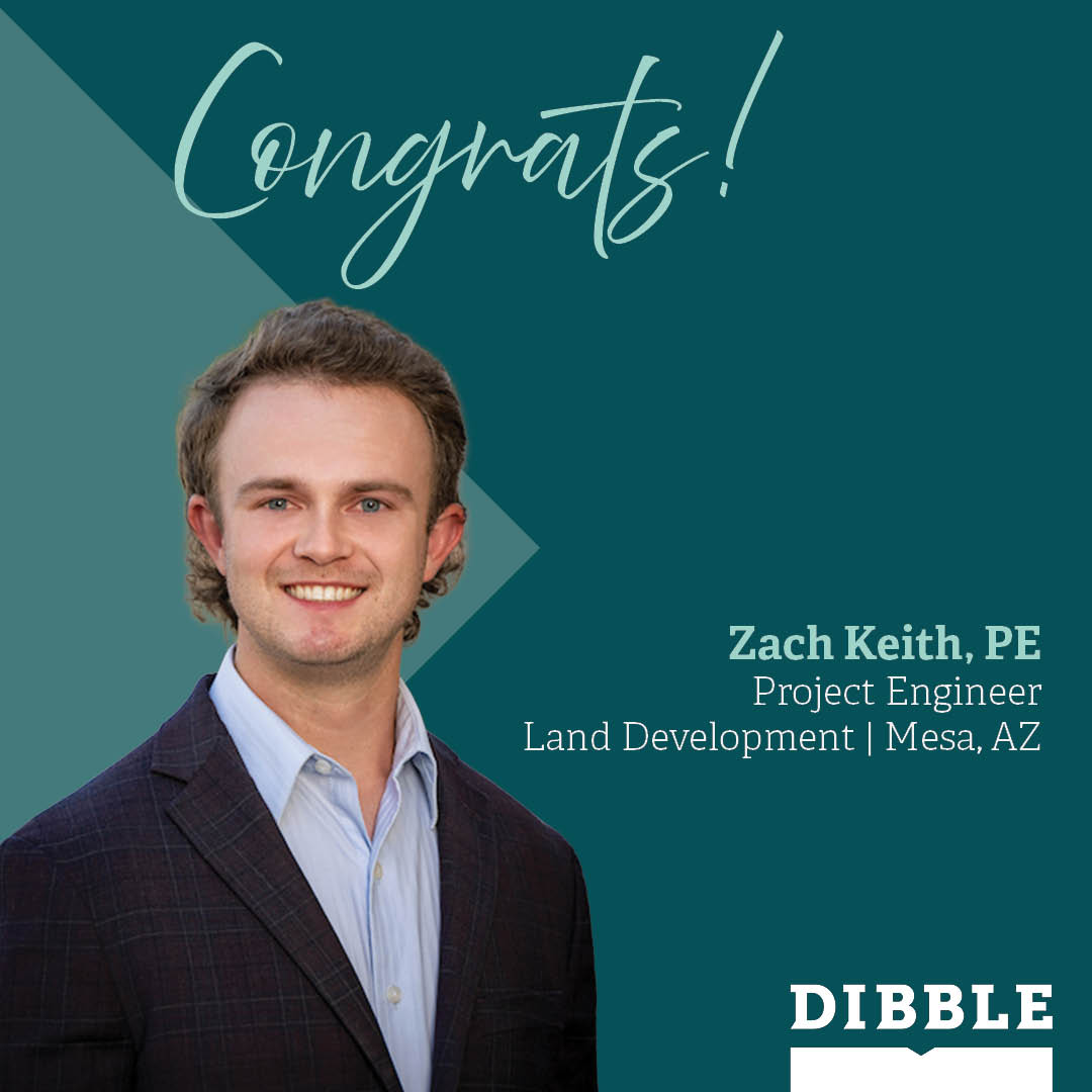 Celebrating Zach Keith’s Professional Milestones - Dibble